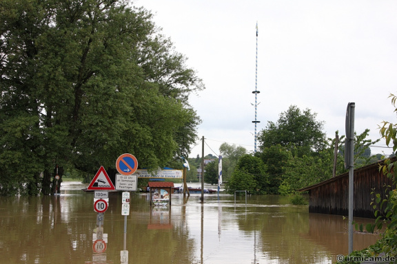 Hochwasser in Eining  Mai/Juni 2013